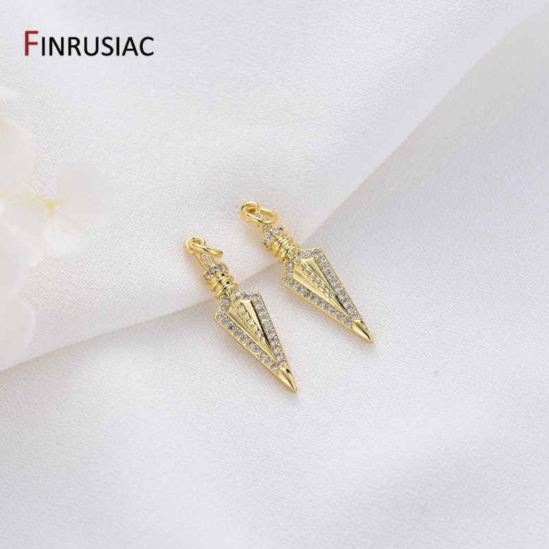 14K Gold Plated Brass Cross/Lo - Jewelry Making London ulasan dan harga