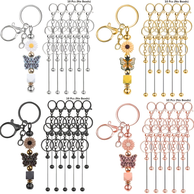 10pcs DIY Unique Blank Beaded  - Jewelry Making Online ulasan dan harga