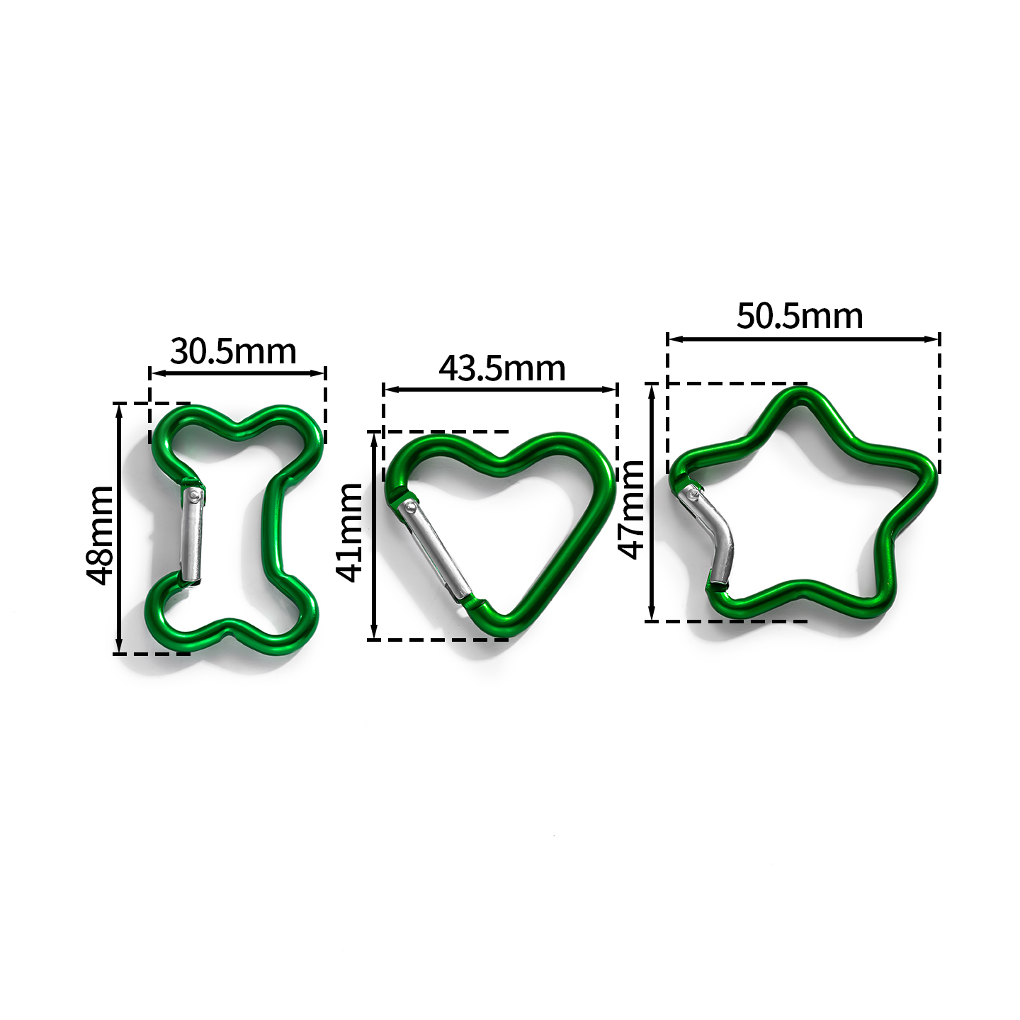 1pcs/Lot Aluminum Mini Carabin - Jewelry Making Beginners ulasan dan harga