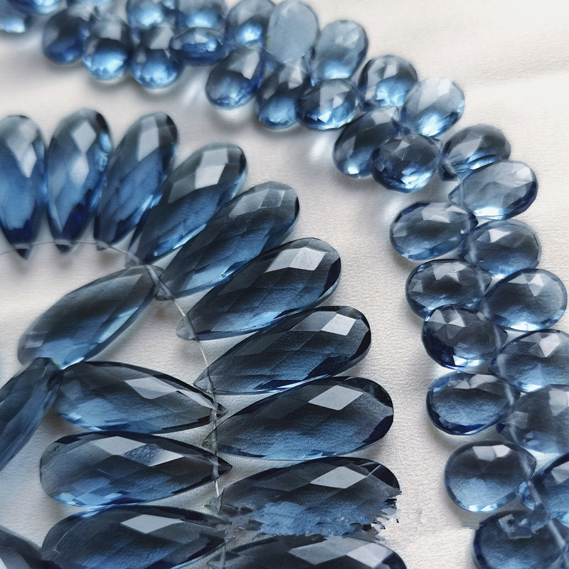 2Pieces Loose Beads London Blu - Jewelry Making London ulasan dan harga