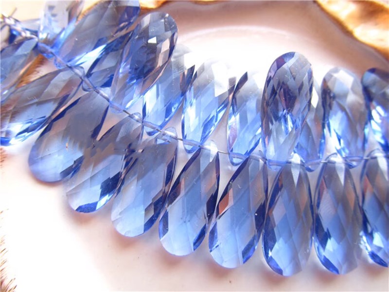 2Pieces Loose Beads London Blu - Jewelry Making London ulasan dan harga